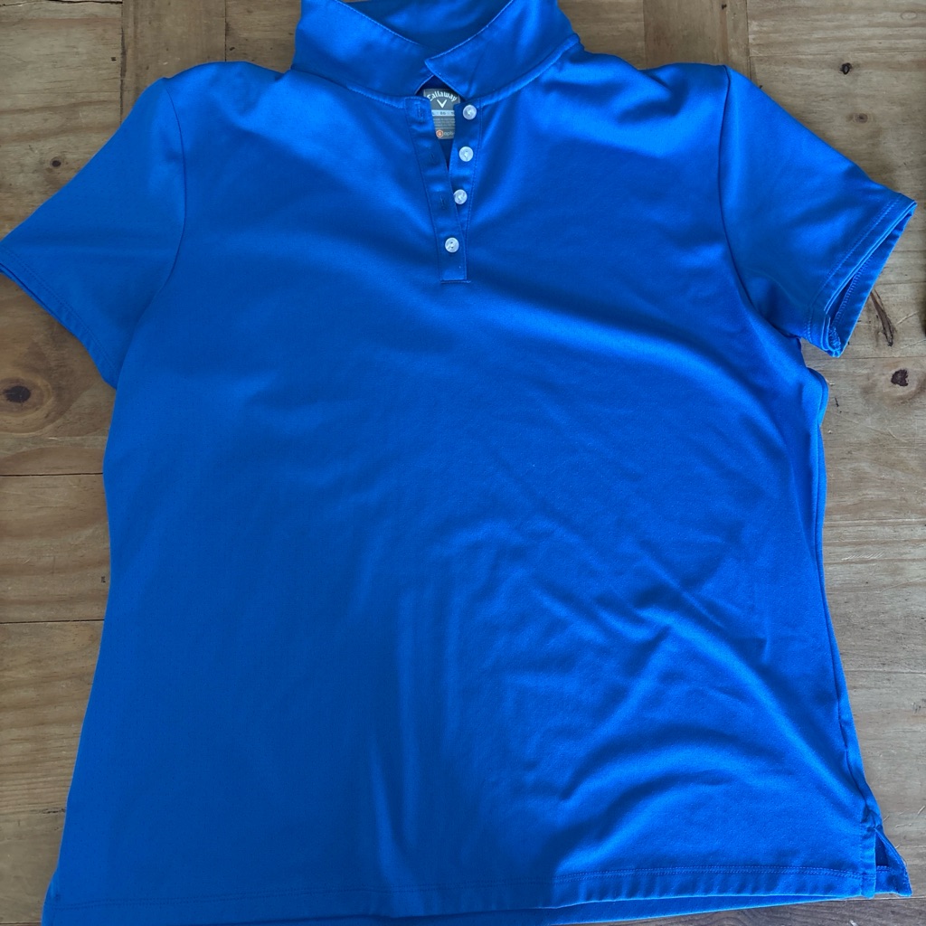 Blue Short Sleeve Polo Shirt